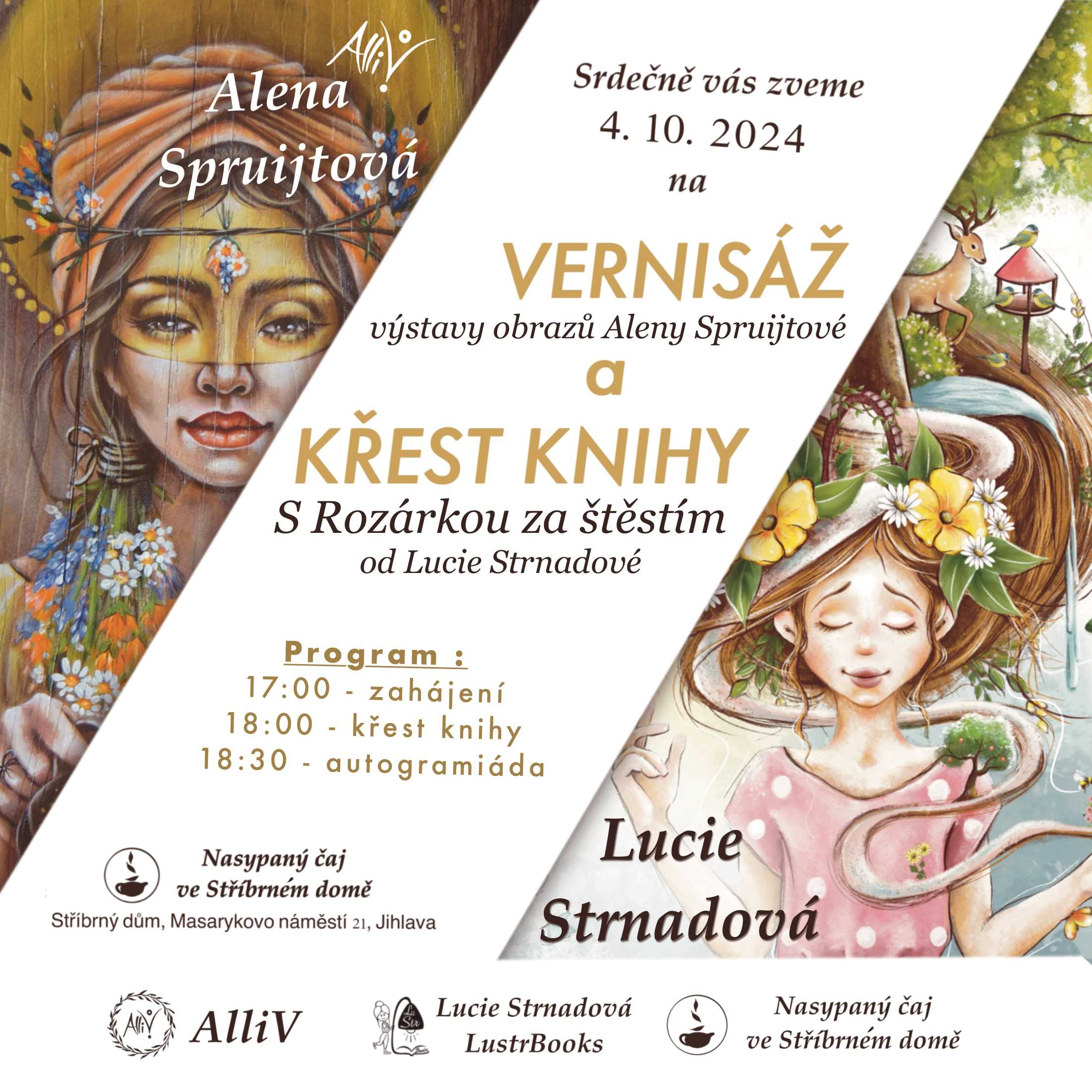 Vernisáž a křest knihy