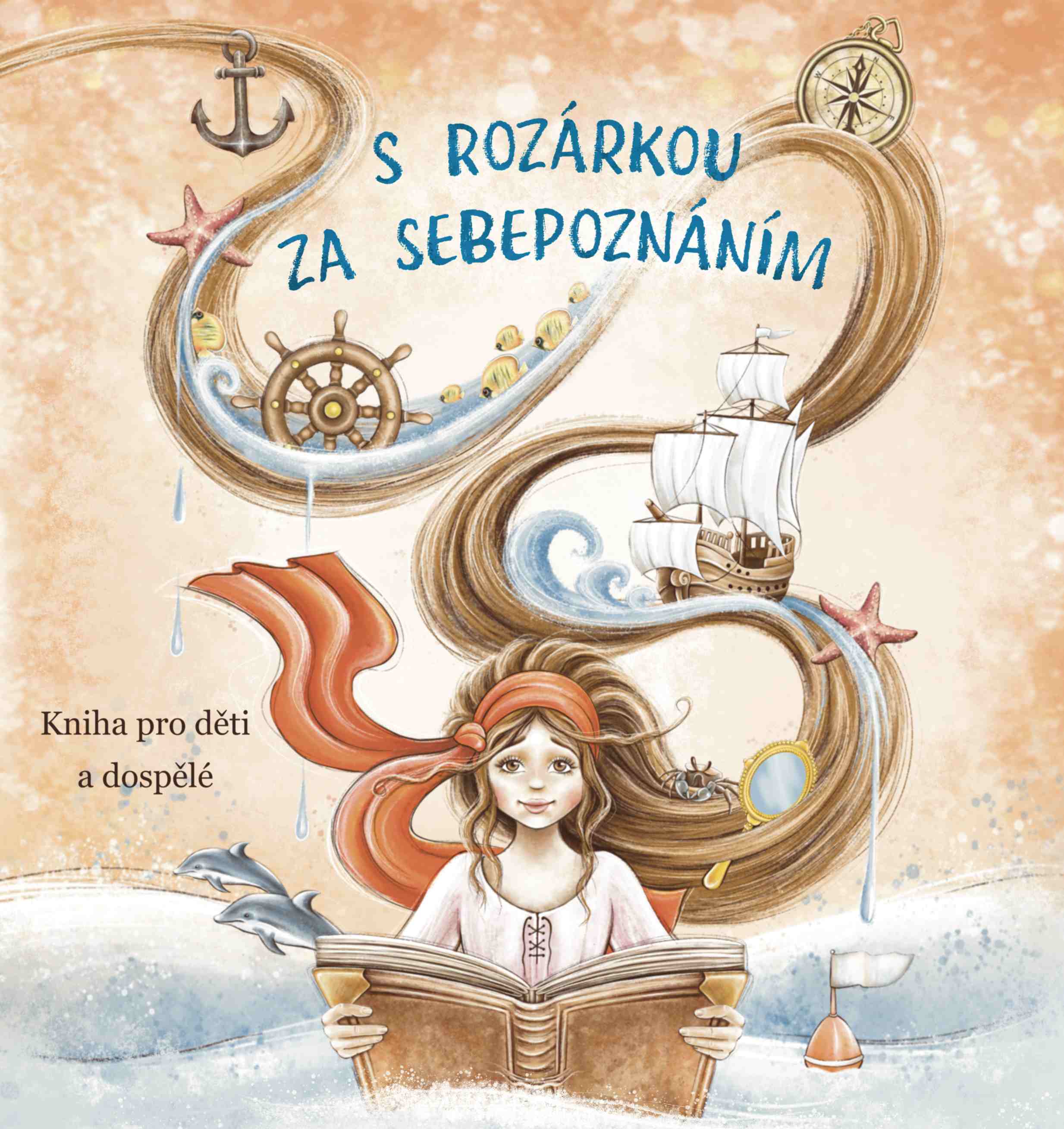 Návrh obálky knihy S Rozárkou za sebepoznáním