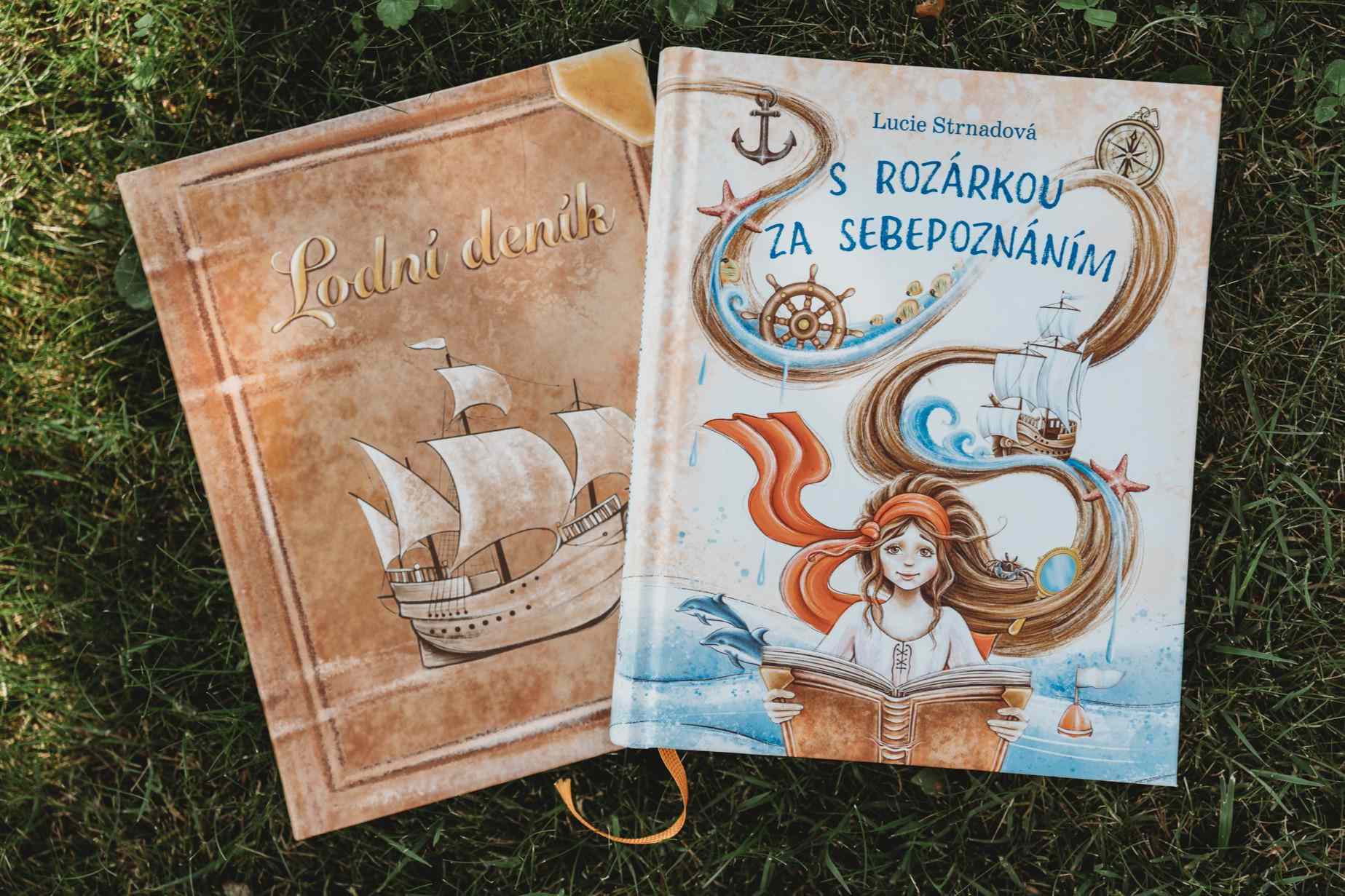 Kniha S Rozárkou za sebepoznáním a Lodní deník