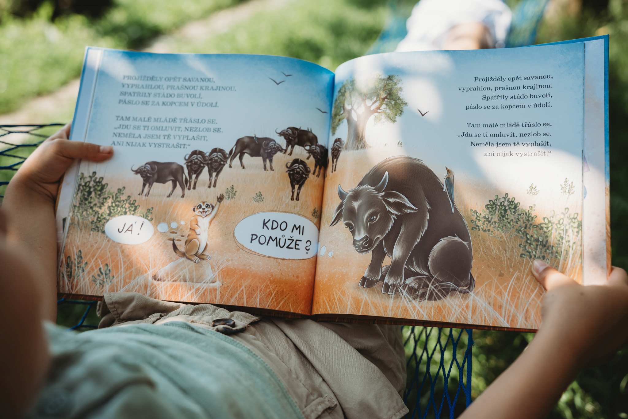 Ukázka ilustrace z knihy Zaměněná písmena